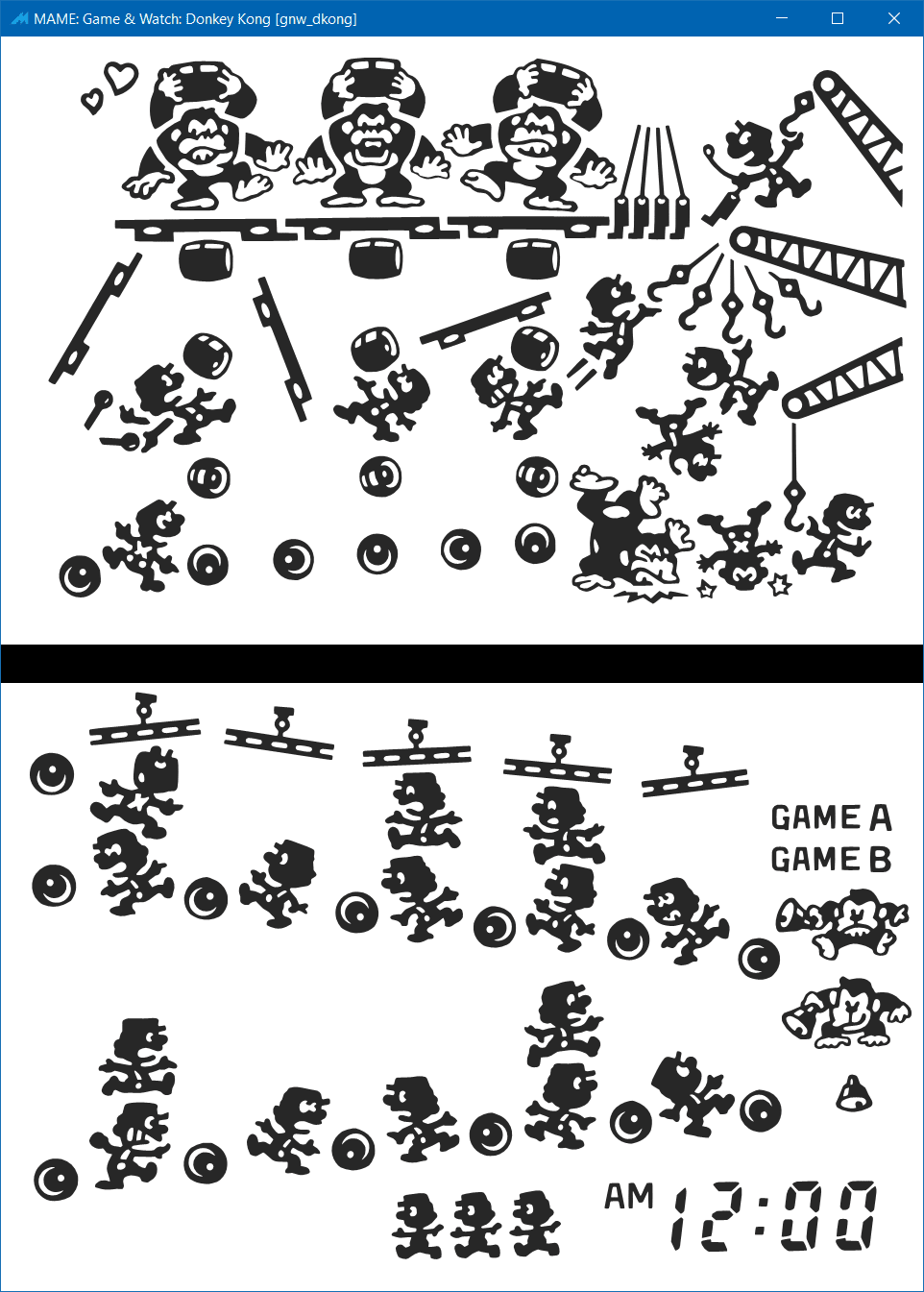 Game & Watch Donkey Kong (No Arwork)